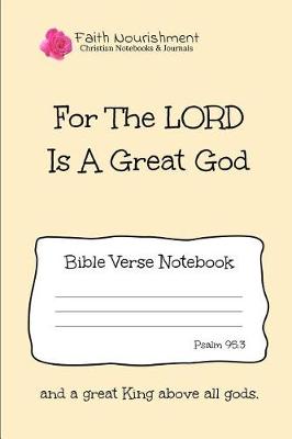 Book cover for For the Lord Is a Great God