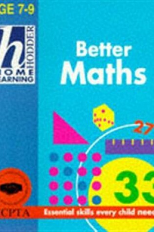 Cover of Better Maths