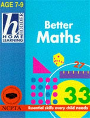 Book cover for Better Maths