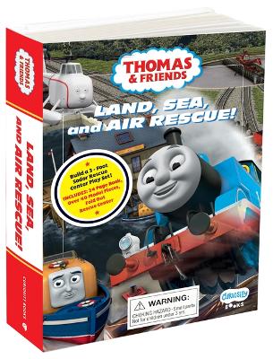 Book cover for Thomas and Friends: Land, Sea, and Air Rescue!