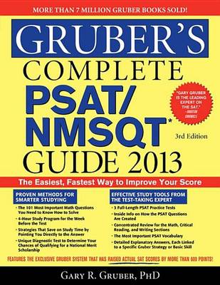 Book cover for Gruber's Complete PSAT/NMSQT Guide 2013