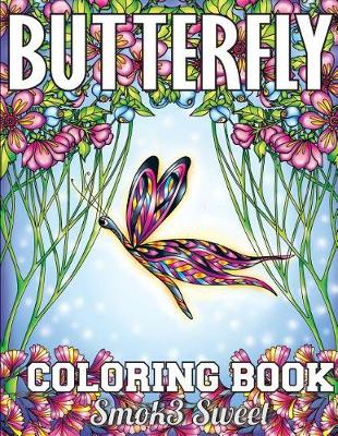 Book cover for Butterfly Coloring Book