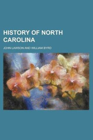 Cover of History of North Carolina