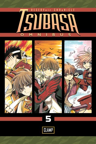 Book cover for Tsubasa Omnibus 5