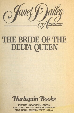 Cover of Janet Dailey Americana #18 Louisianna the Bride of the Delta Queen