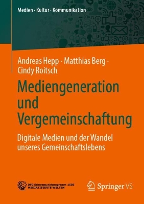 Cover of Mediengeneration und Vergemeinschaftung