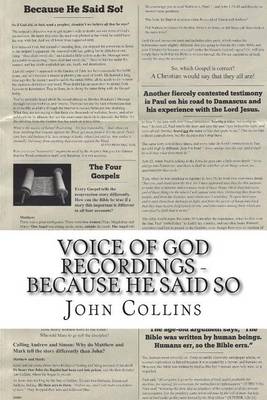 Book cover for Voice of God Recordings - BECAUSE HE SAID SO