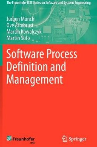 Cover of Software Process Definition and Management