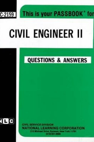 Cover of Civil Engineer II