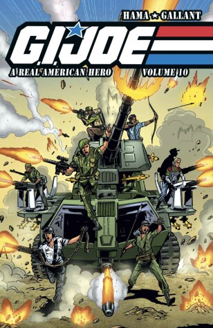 Book cover for G.I. JOE: A Real American Hero, Vol. 10