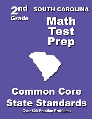 Book cover for South Carolina 2nd Grade Math Test Prep