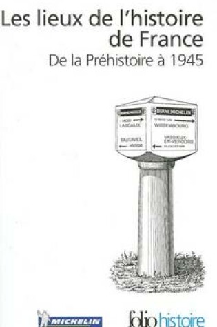 Cover of Les lieux de l'histoire de France