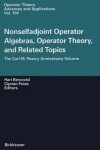 Book cover for Nonselfadjoint Operator Algebras, Operator Theory, and Related Topics