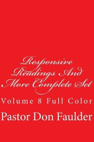 Cover of Responsive Readings And More Complete Set