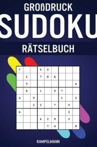Cover of Großdruck Sudoku Rätselbuch