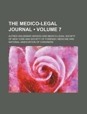 Book cover for The Medico-Legal Journal (Volume 7)