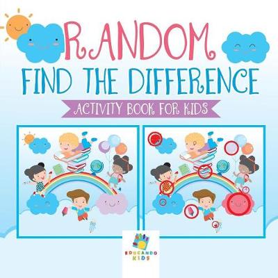 Book cover for Random Find the Difference Activity Book for Kids