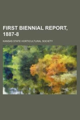 Cover of First Biennial Report, 1887-8