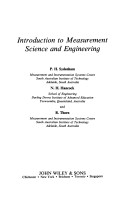 Cover of Introduction to Measurement Science and Engineering