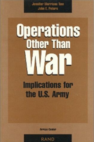 Cover of Operations Other Than War