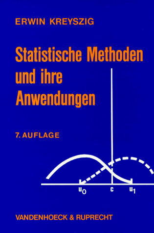 Cover of Statistische Methoden Und Ihre Anwendungen