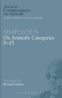 Book cover for On Aristotle "On Categories 9-15"