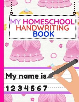 Book cover for My Homeschool Handwriting Book