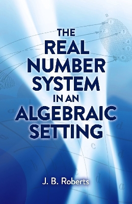 Cover of The Real Number System in an Algebraic Setting