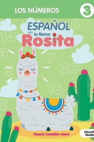 Cover of Espanol con la llama Rosita Los Numeros