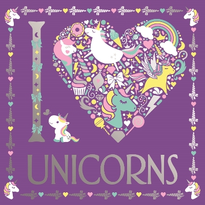 Book cover for I Heart Unicorns