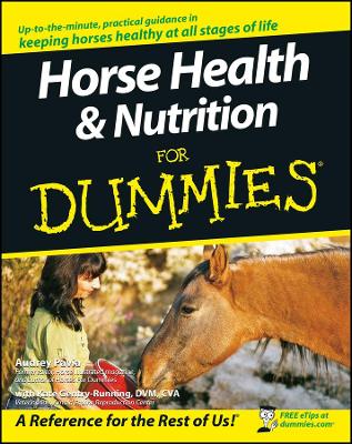 Book cover for Horse Health and Nutrition For Dummies