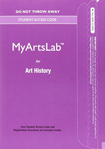 Book cover for NEW MyLab Arts -- Standalone Access Card -- for Art History