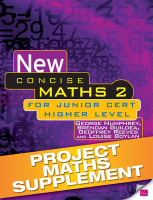Book cover for New Concise Maths 2 Project Maths Supplement