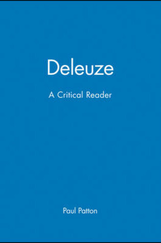 Cover of Deleuze