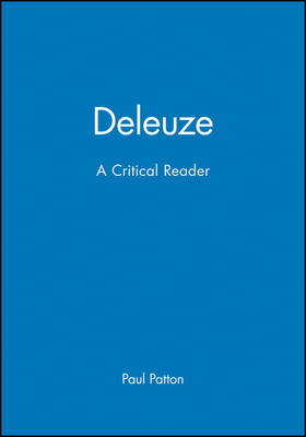 Book cover for Deleuze