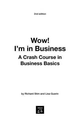 Cover of Wow! I'm in Business