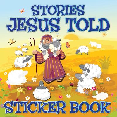 Book cover for Stories Jesus Told Sticker Book