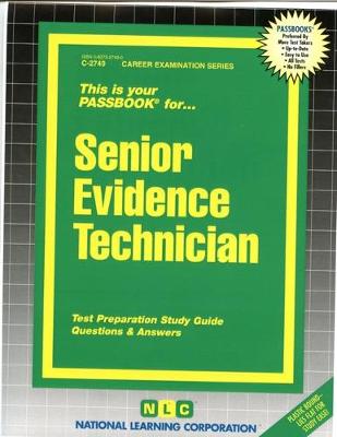 Book cover for Senior Evidence Technician