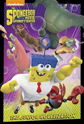 Book cover for Spongebob Movie Junior Novelization (Spongebob Squarepants)