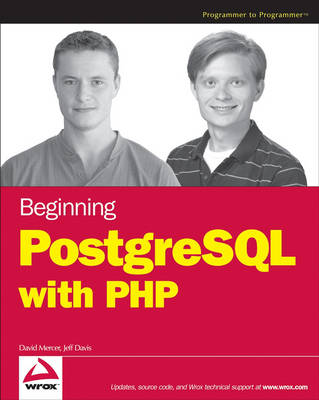 Book cover for Beginning PostgreSQL with PHP