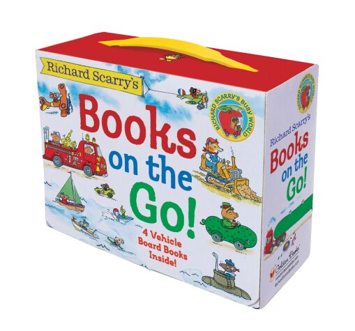 Book cover for Richard Scarry's Books on the Go