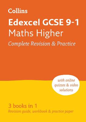 Cover of Edexcel GCSE 9-1 Maths Higher All-in-One Complete Revision and Practice