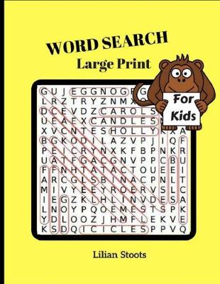 Cover of Word Search Large Print For Kids Puzzles Game Book Volume1