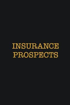 Book cover for Insurance Prospects