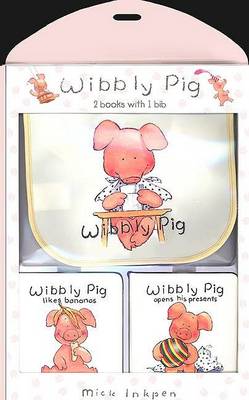 Book cover for Wibbly Pig Board Books and Bib