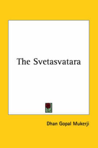 Cover of The Svetasvatara