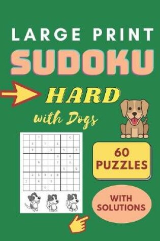 Cover of Sudoku Large Print Hard - Sudoku Puzzle Book