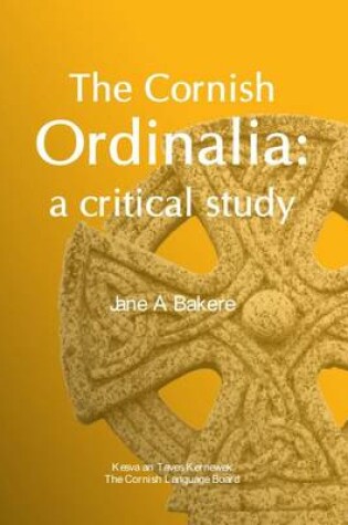 Cover of The Cornish Ordinalia