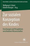 Book cover for Zur sozialen Konzeption des Kindes
