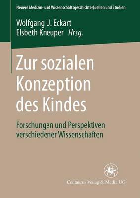 Book cover for Zur sozialen Konzeption des Kindes